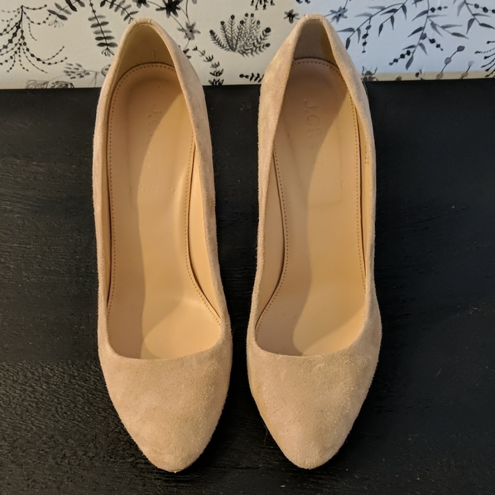 J. Crew Stella Suede Pump